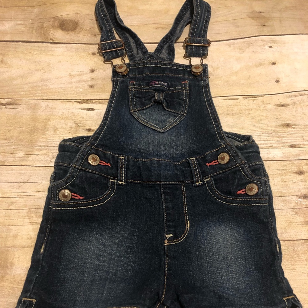 Jordache Toddler Girls Denim Overalls